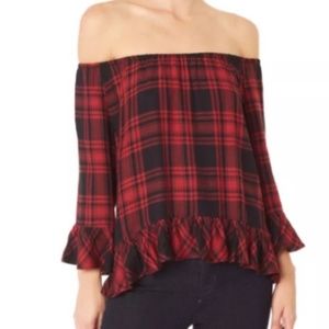 Sanctuary off the shoulder Top